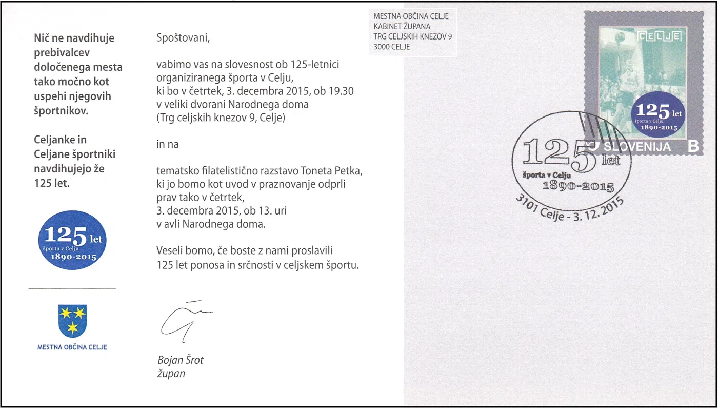 125 LET ŠPORTA V CELJU 1890 - 2015